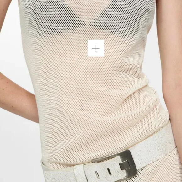 Mango Knitted Dress With Lace Pattern - Picture 3 of 6